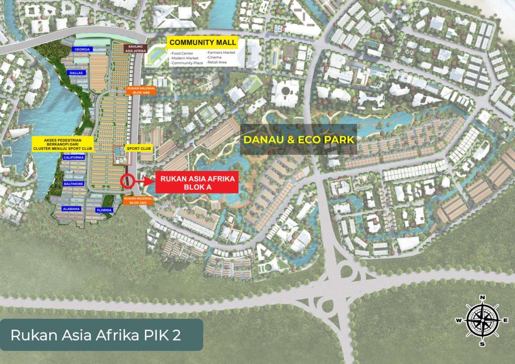 Siteplan Asia Afrika